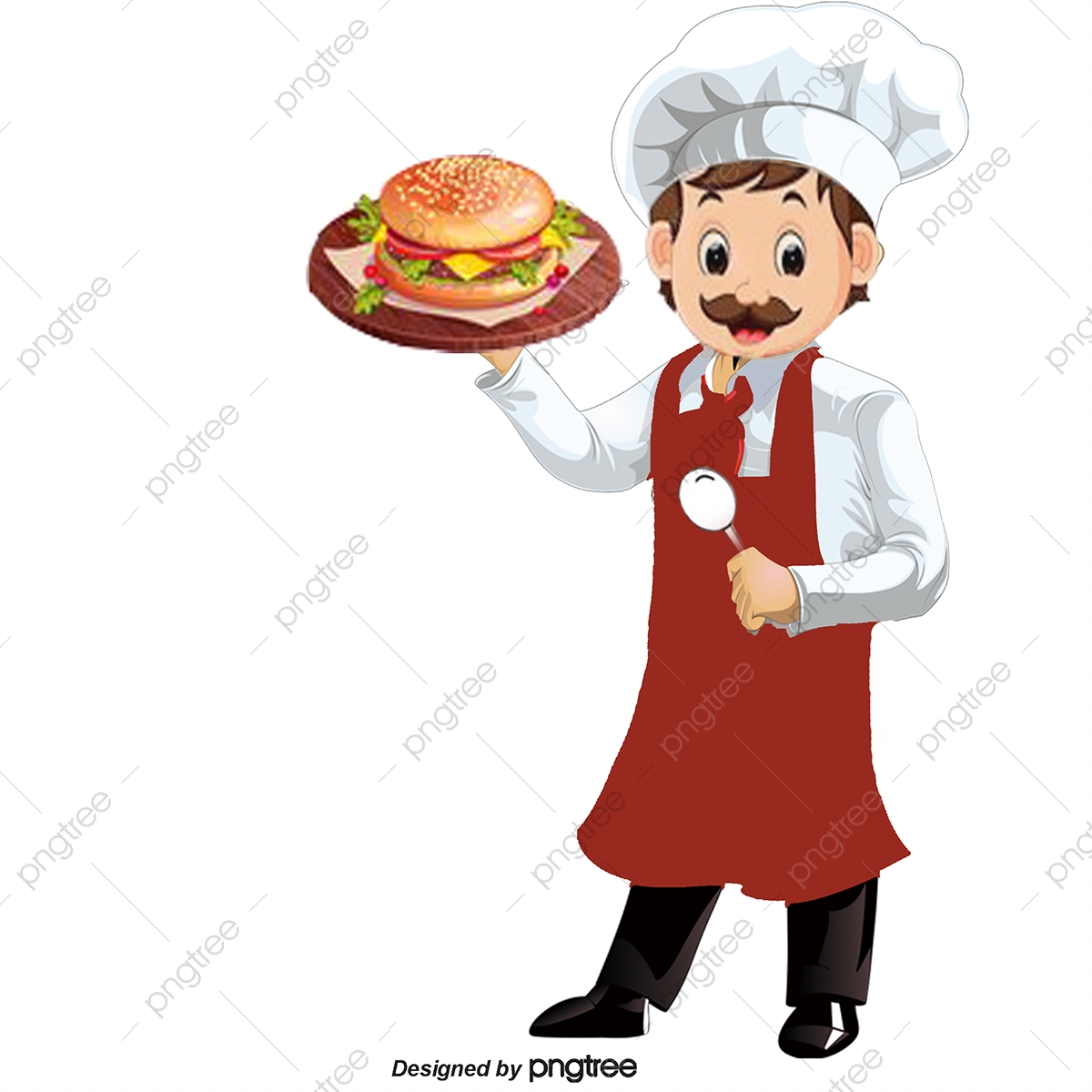 1200x1200 A Chef With A Chicken, Chef Vector, Chicken Vector, Chef Clipart