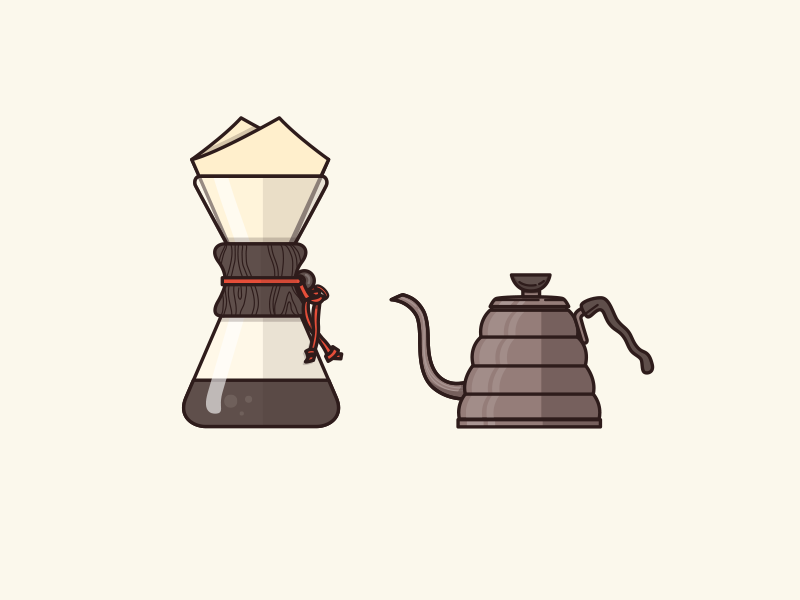800x600 Chemex Coffee Illustration, Coffee Icon, Coffee Vector