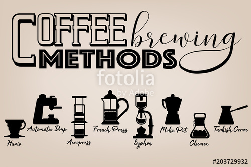 500x334 Methods Brewing Coffee In Graphic Execution A Variety