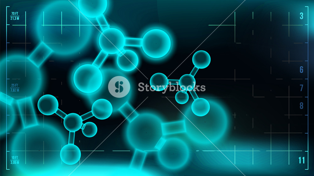 1000x563 Molecule Background Vector Science Chemical Formula Medical