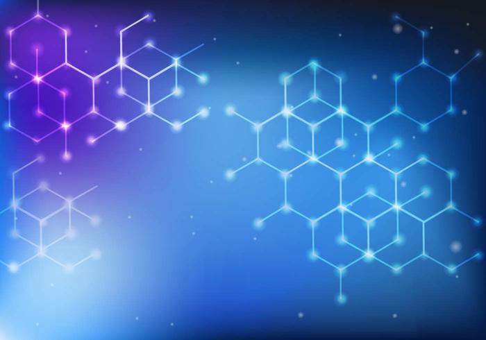 700x490 Blue Chemical Formula Background