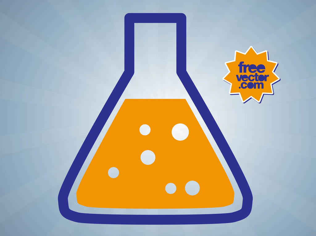 1024x765 Chemical Flask Vector Art Graphics