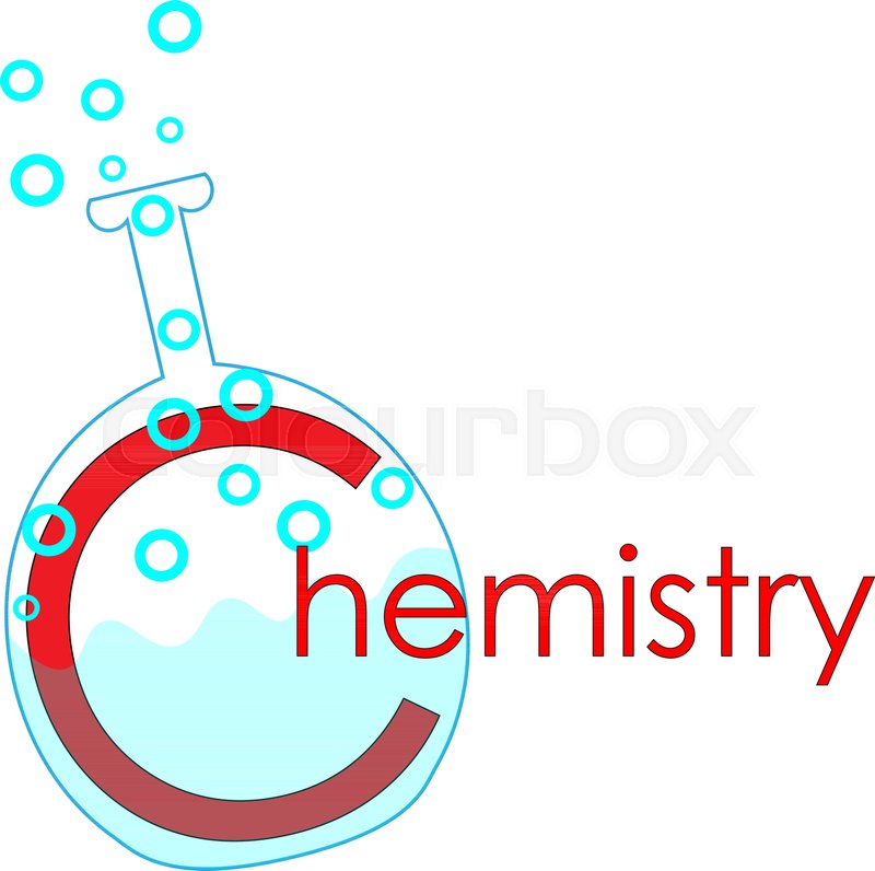 800x796 Abstract Inscription Chemistry Stock Vector Colourbox