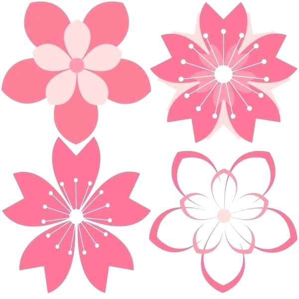 600x600 How To Draw Cherry Blossom Petals Club