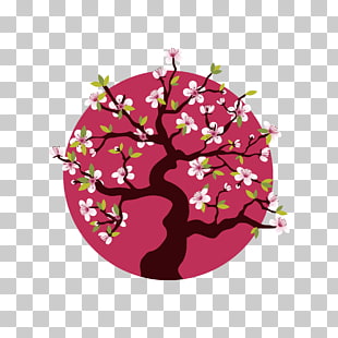 Cherry Blossom Tree Vector