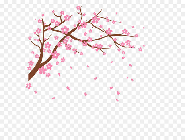 Cherry Blossom Clip Art 600x453 Cherry Blossom Clip Art