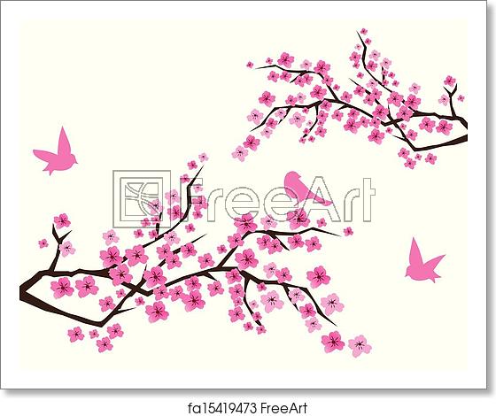 Free Art Print Of Cherry Blossom Vector Cherry Blossom Freeart 560x470 Free Art Print Of Cherry Blossom Vector Cherry Blossom Freeart