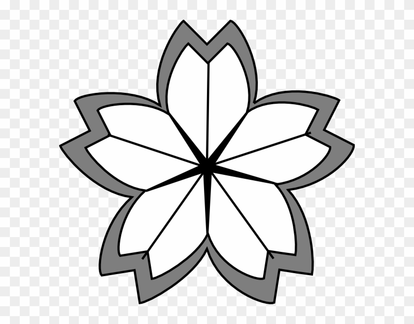 840x656 Cherry Blossom Crest Clip Art