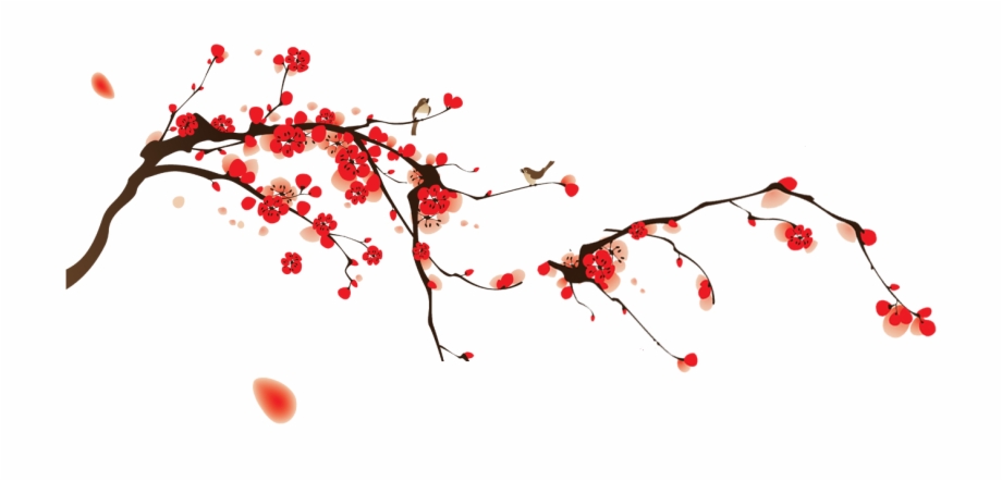 920x442 Cherry Blossom Png Free Vector Download