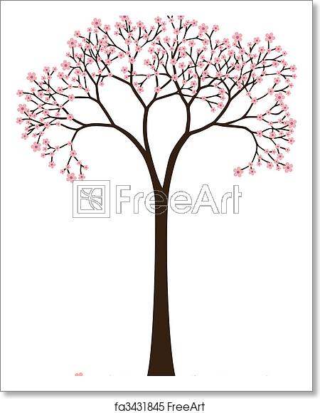 450x580 Free Art Print Of Cherry Tree Cherry Blossom, Flowering Spring