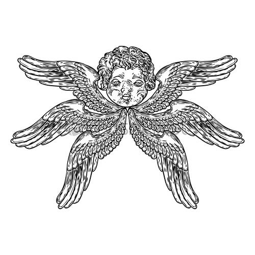 Cherub Vector at Vectorified.com | Collection of Cherub Vector free for ...