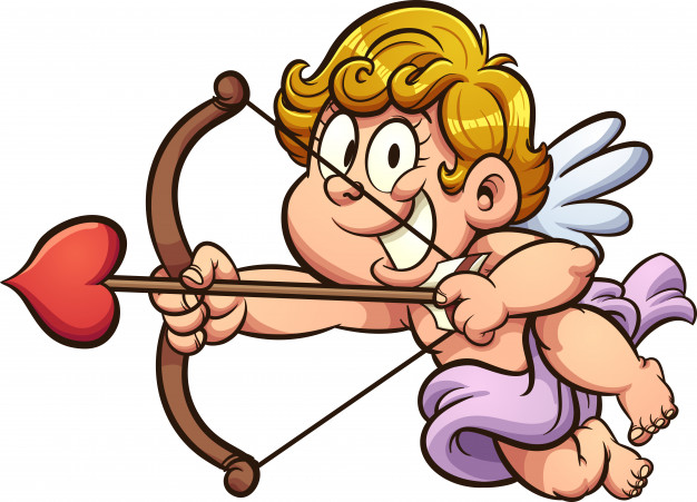 626x451 Valentine Cherub Vector Premium Download