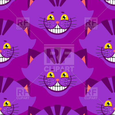 400x400 Cheshire Cat Smile Pattern Vector Image Of Backgrounds, Textures