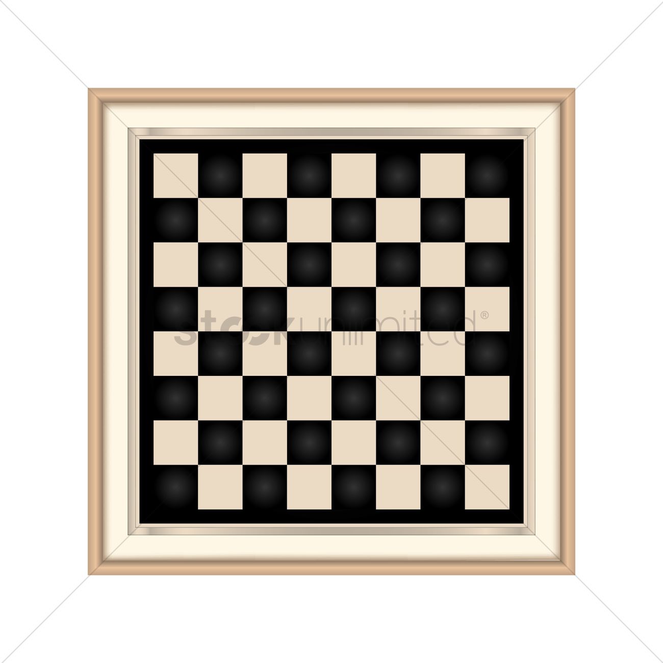 1300x1300 Chessboard Vector Image