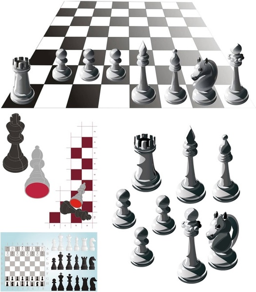525x600 Chessboard Vector Free Free Vector Download