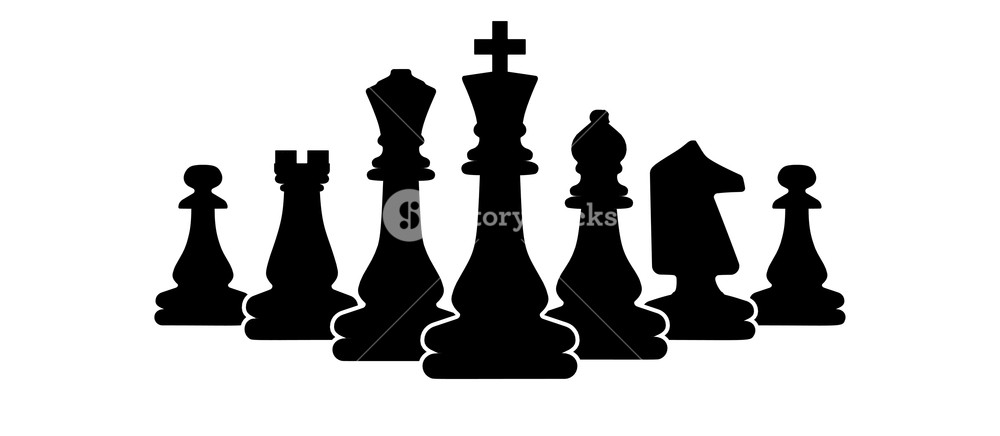 1000x436 Chess Symbol Design Art Leisure Strategy Sport Pictogram Game