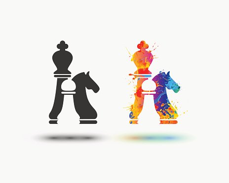 464x371 Vector Chess Icon Premium Clipart