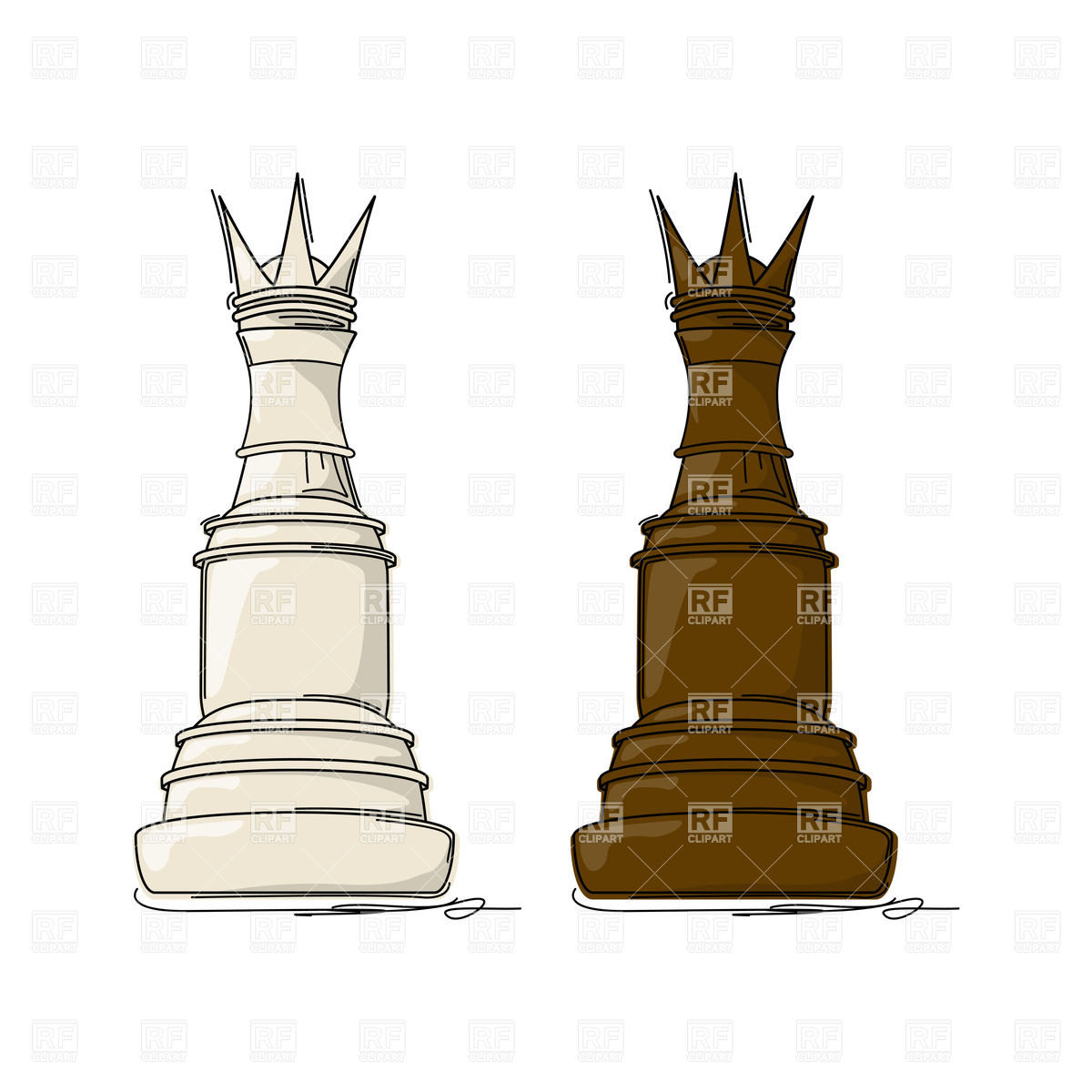 1200x1200 Chess King Drawing Vector Image Of Sport And Leisure Lirch
