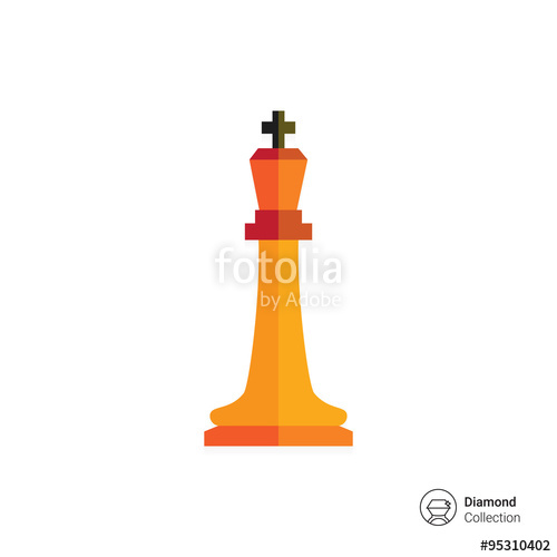 500x500 Chess King Icon Stock Image And Royalty Free Vector
