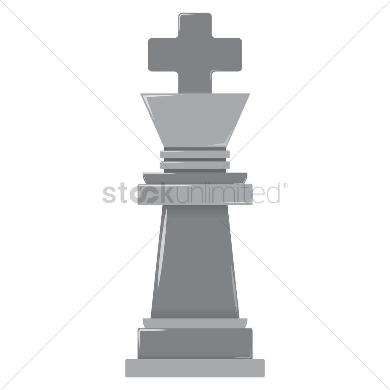 1300x1300 Free Chess King Vector Image