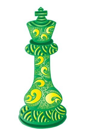283x450 Hand Drawing Doodle Sketch Chess King Vector Illustration Art