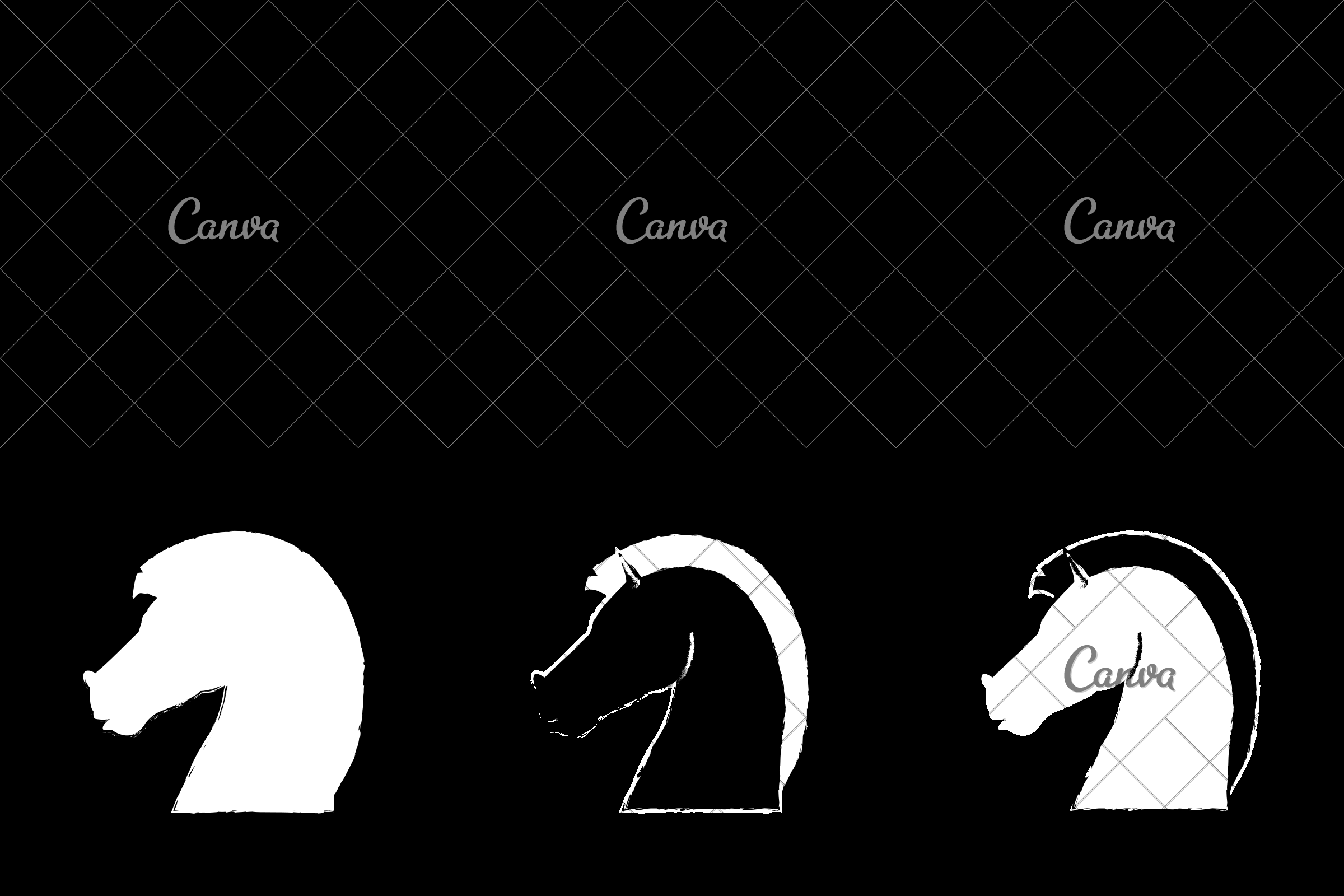 2400x1600 Chess Knight Vector