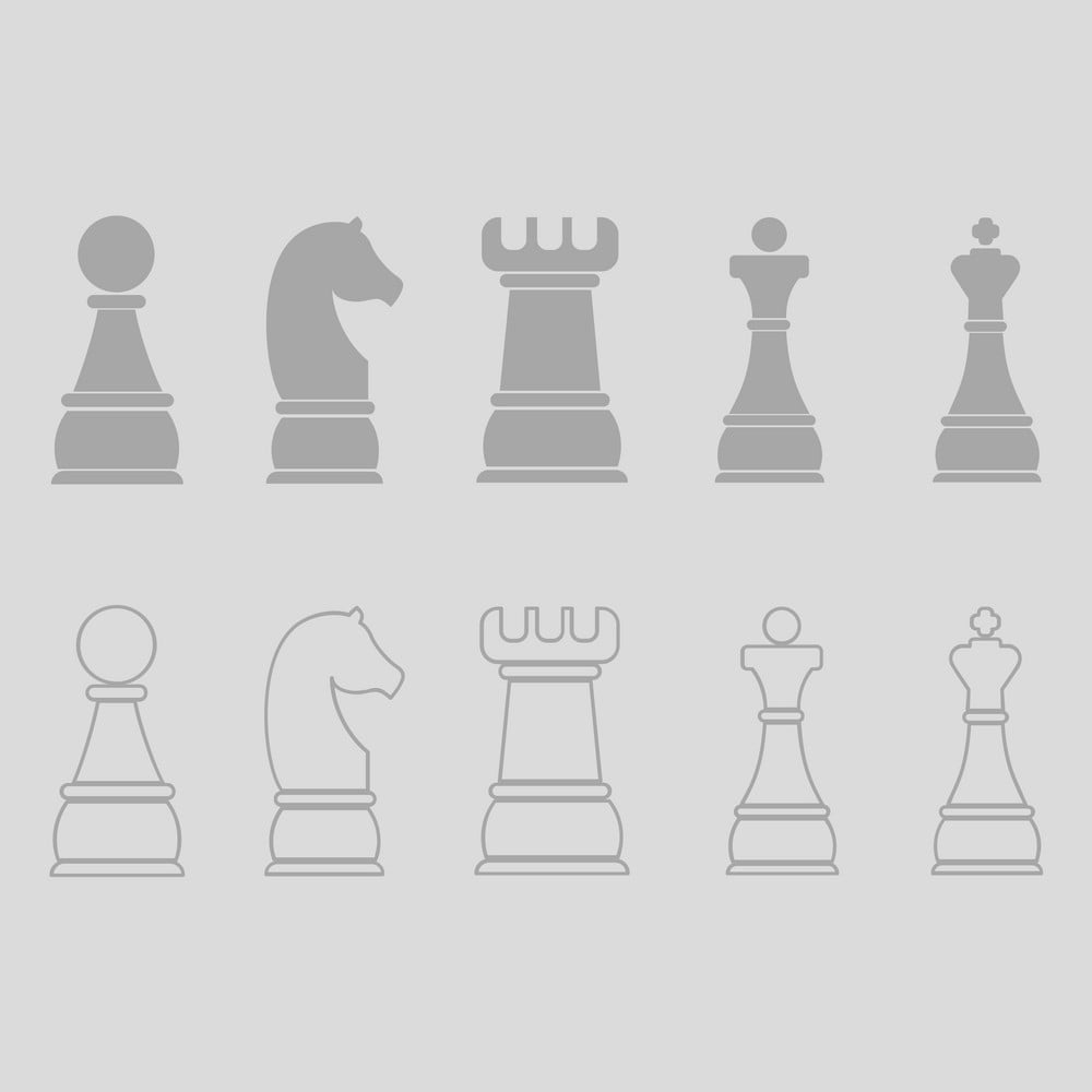 Chess Pieces Vector at Vectorified.com | Collection of Chess Pieces ...