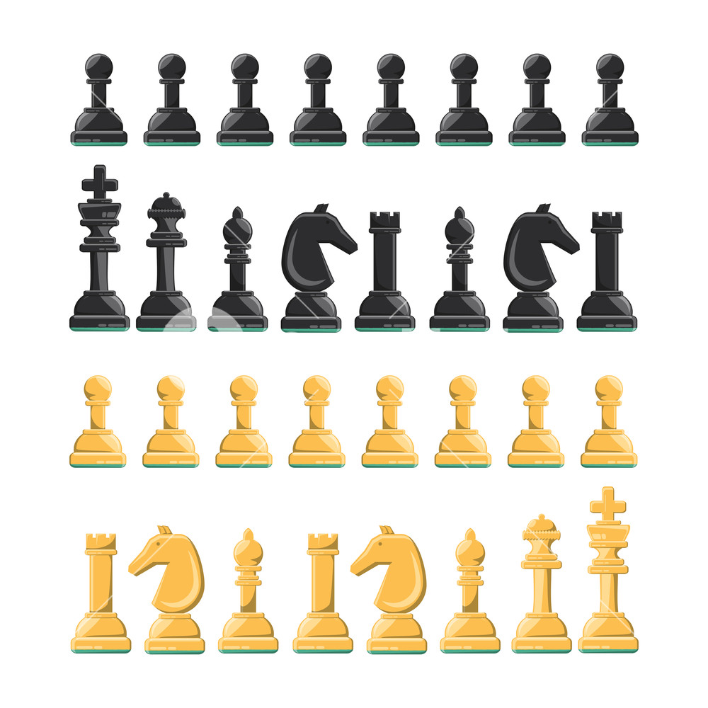 Chess Pieces Vector at Vectorified.com | Collection of Chess Pieces ...