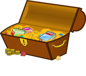 300x266 Clipart Pirate Treasure Chest