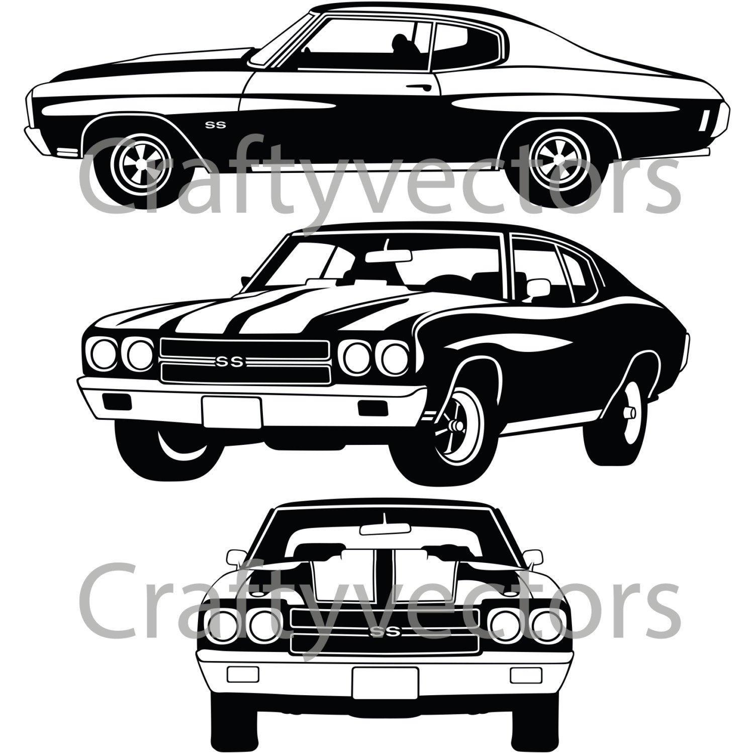 1500x1500 Chevrolet Chevelle Super Sport Etsy