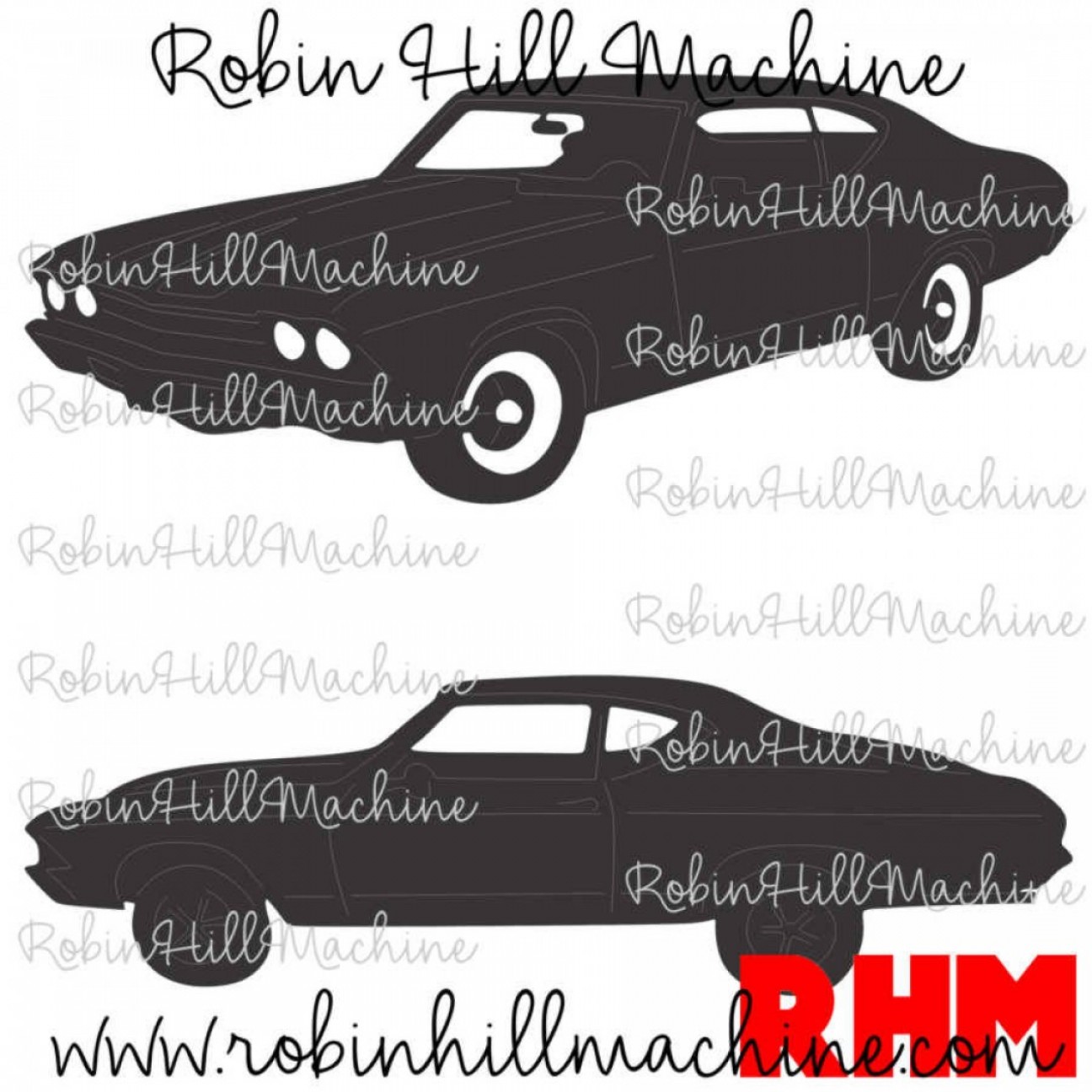 1296x1296 Chevy Chevelle Car Dxf Dwg Plt Handandbeak