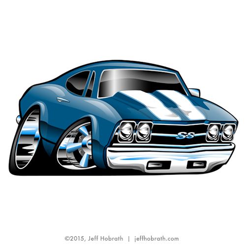 500x500 Chevelle Vector Art