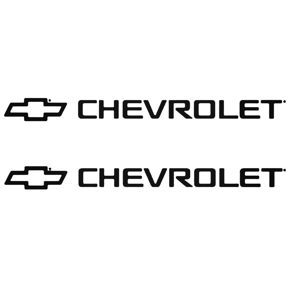 1000x1000 Chevrolet Double Logo Vector Aftermarket Decal Sticker
