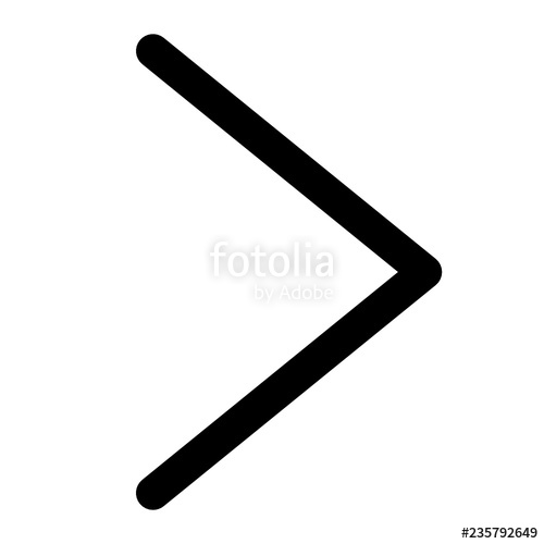 500x500 Chevron Arrow Pointing Right Stock Image And Royalty Free Vector