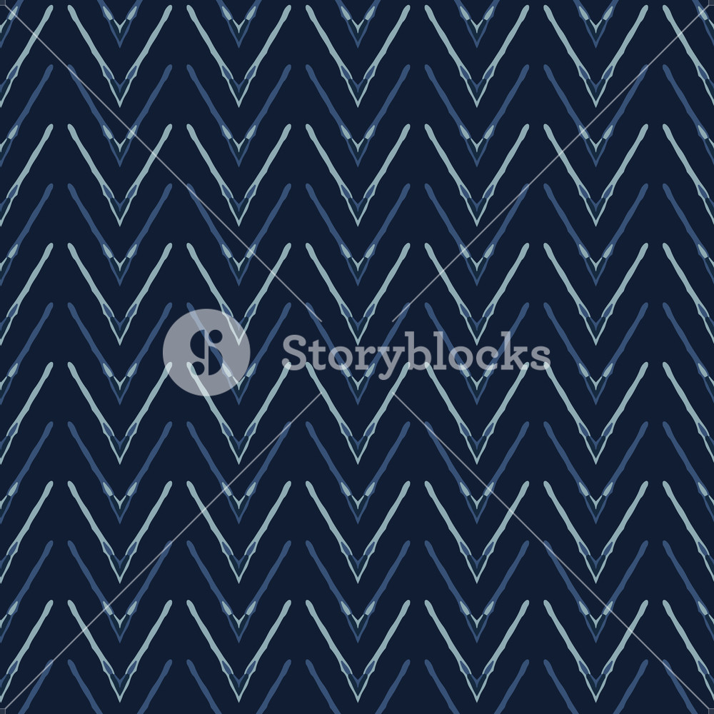 1000x1000 Chevron Arrow Pattern Seamless Vector Pattern Modern Blue Wavy