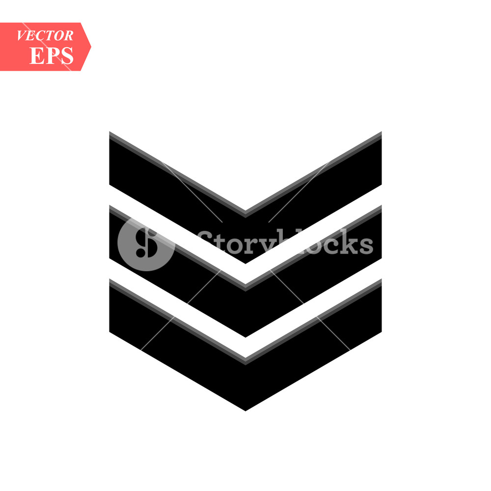 1000x1000 Chevron Vector Icon On White Background Flat Style Chevron Sign