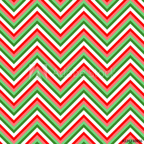 Christmas Chevron Pattern Vector Image Zigzag Red Green Pattern 500x500 Christmas Chevron Pattern Vector Image Zigzag Red Green Pattern