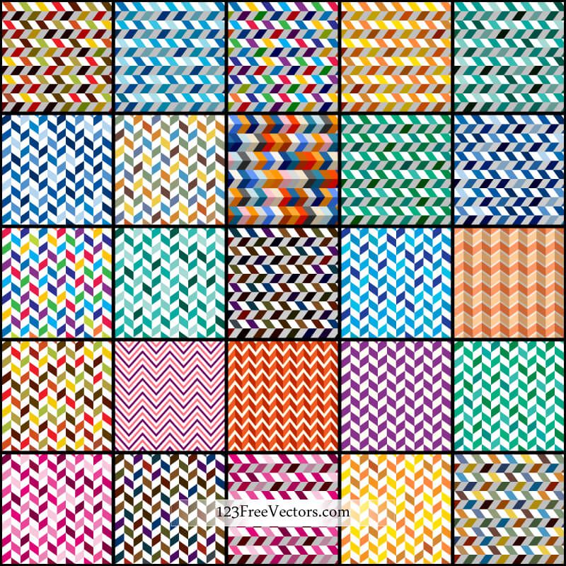 800x800 Free Vector Chevron Pattern Illustrator Pack Free Vectors Free