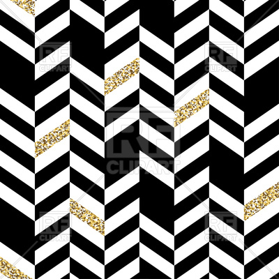 400x400 Seamless Chevron Pattern With Glittering Vector Image