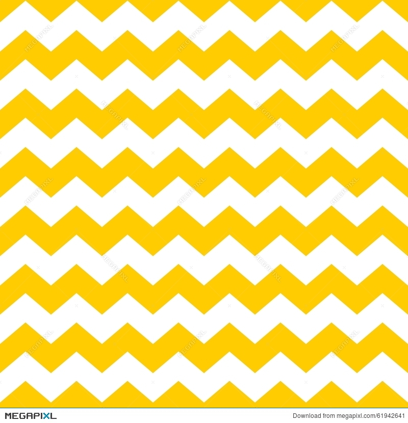 800x830 Tile Chevron Vector Pattern With Yellow And White Zig Zag