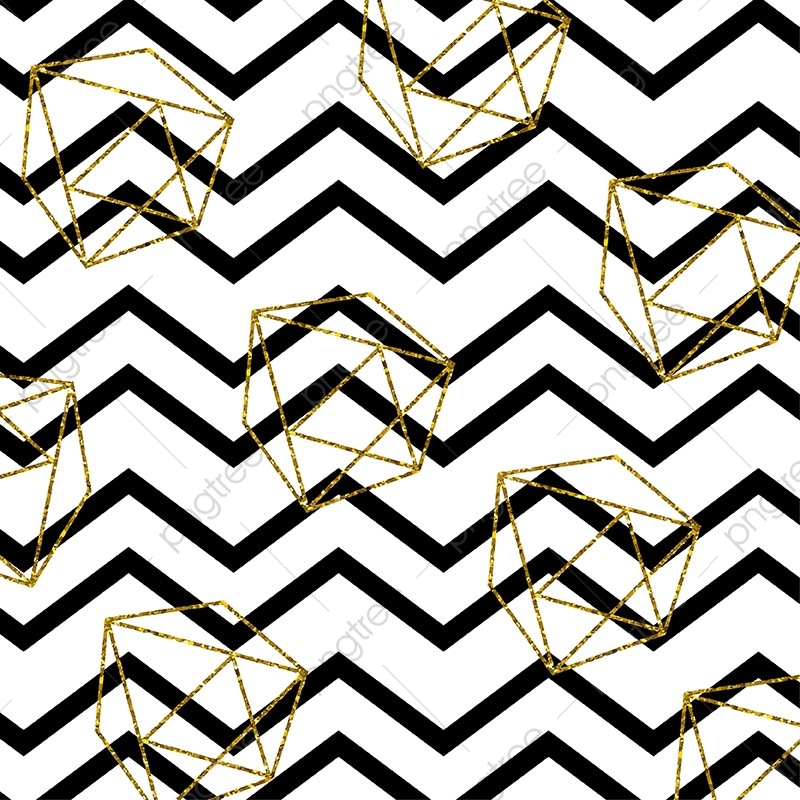 800x800 Golden Geometric Shape With Chevron Background, Background
