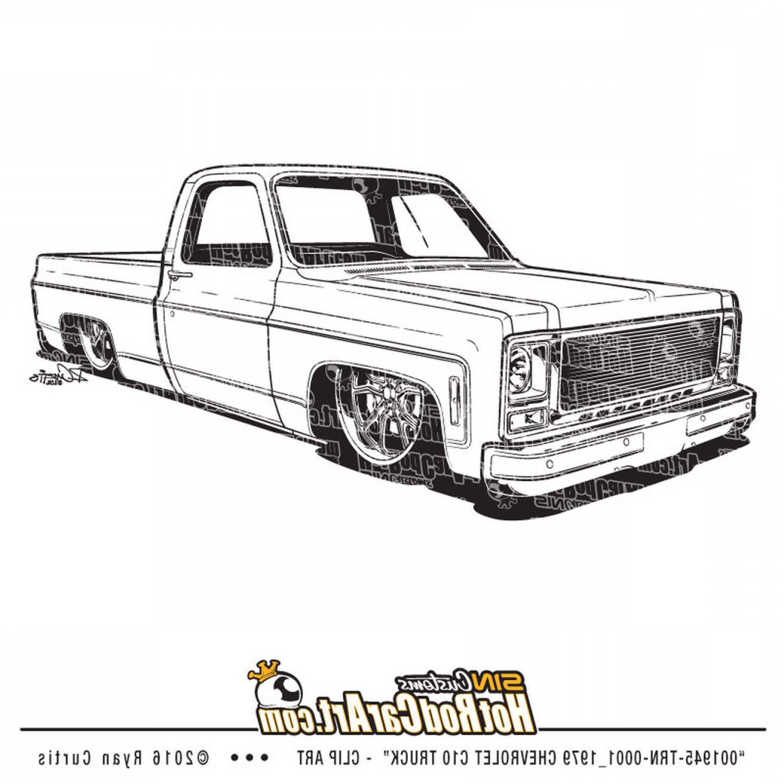 Chevy Truck Vector at Vectorified.com | Collection of Chevy Truck ...