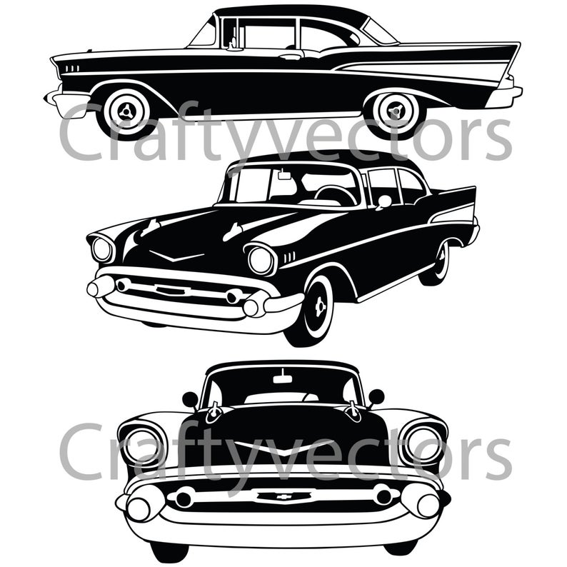 Chevrolet Bel Air Vector Etsy 794x794 Chevrolet Bel Air Vector Etsy