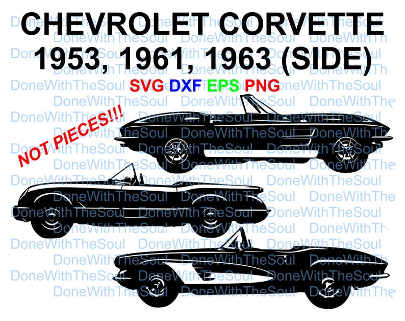 Chevrolet Corvette Side Car Vector Etsy 794x628 Chevrolet Corvette Side Car Vector Etsy