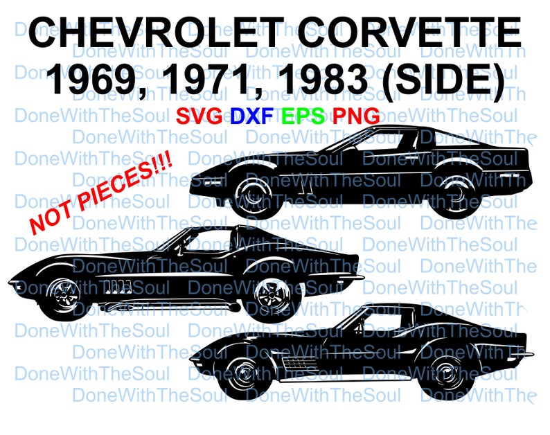 Chevrolet Corvette Side Car Vector Etsy 794x628 Chevrolet Corvette Side Car Vector Etsy