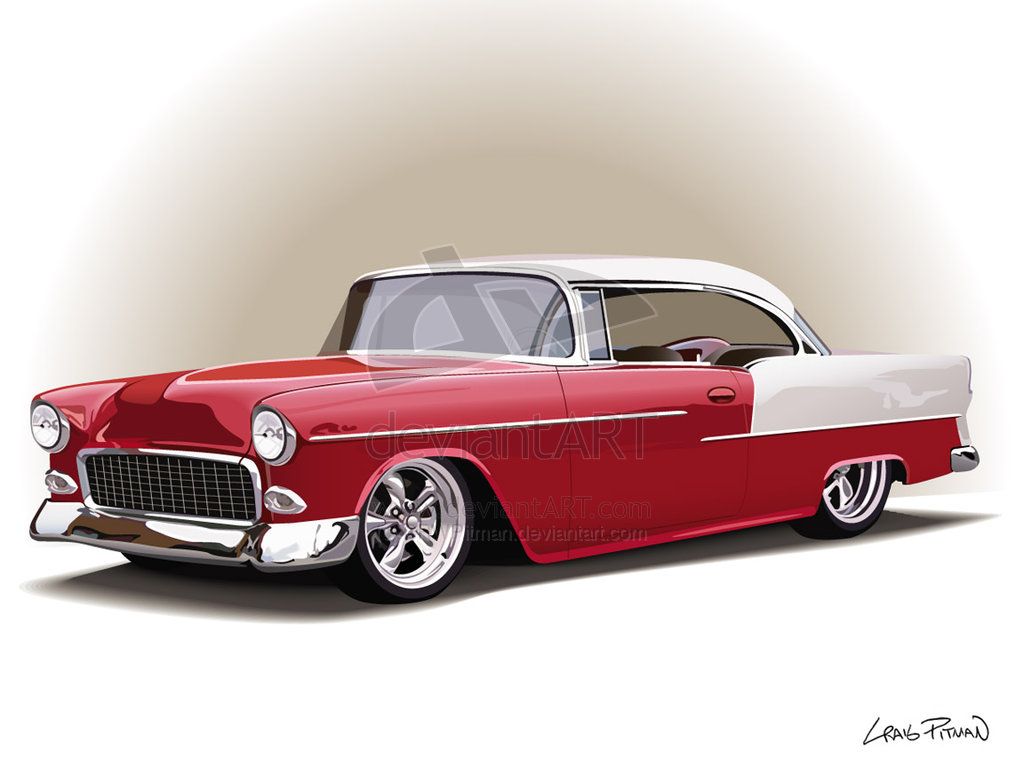 Line Drawing Of Old Cars Chevy Vector 1024x768 Line Drawing Of Old Cars Chevy Vector