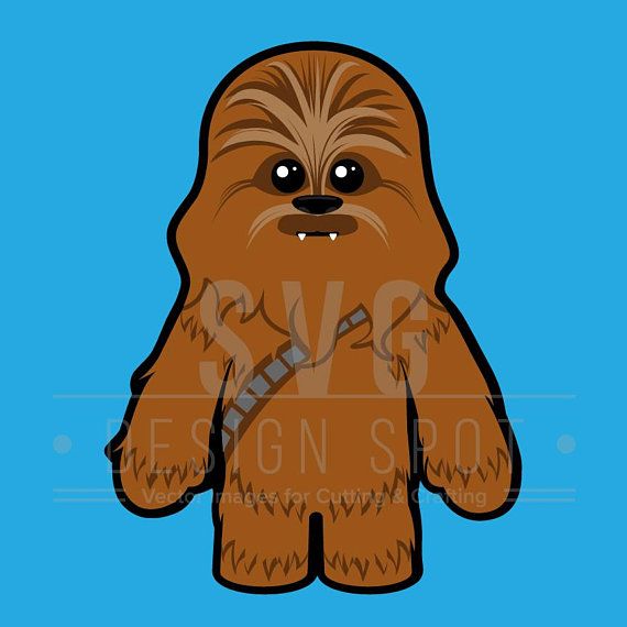 570x570 Star Wars Baby Chewbacca Cute Chewie Wall Art Vector Art My