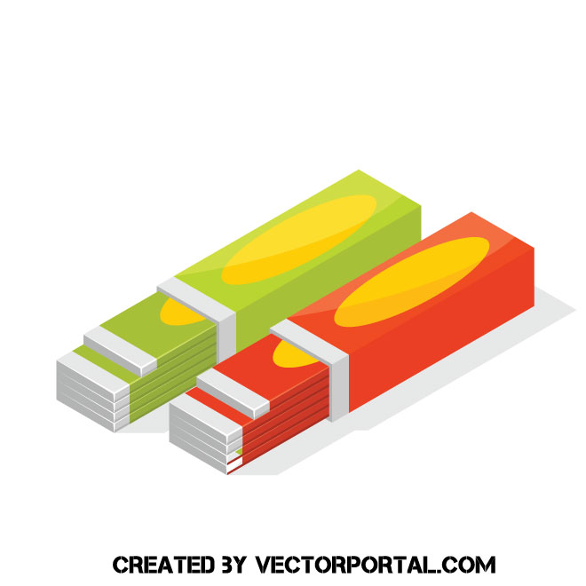 660x660 Chewing Gum Vector Clip Art