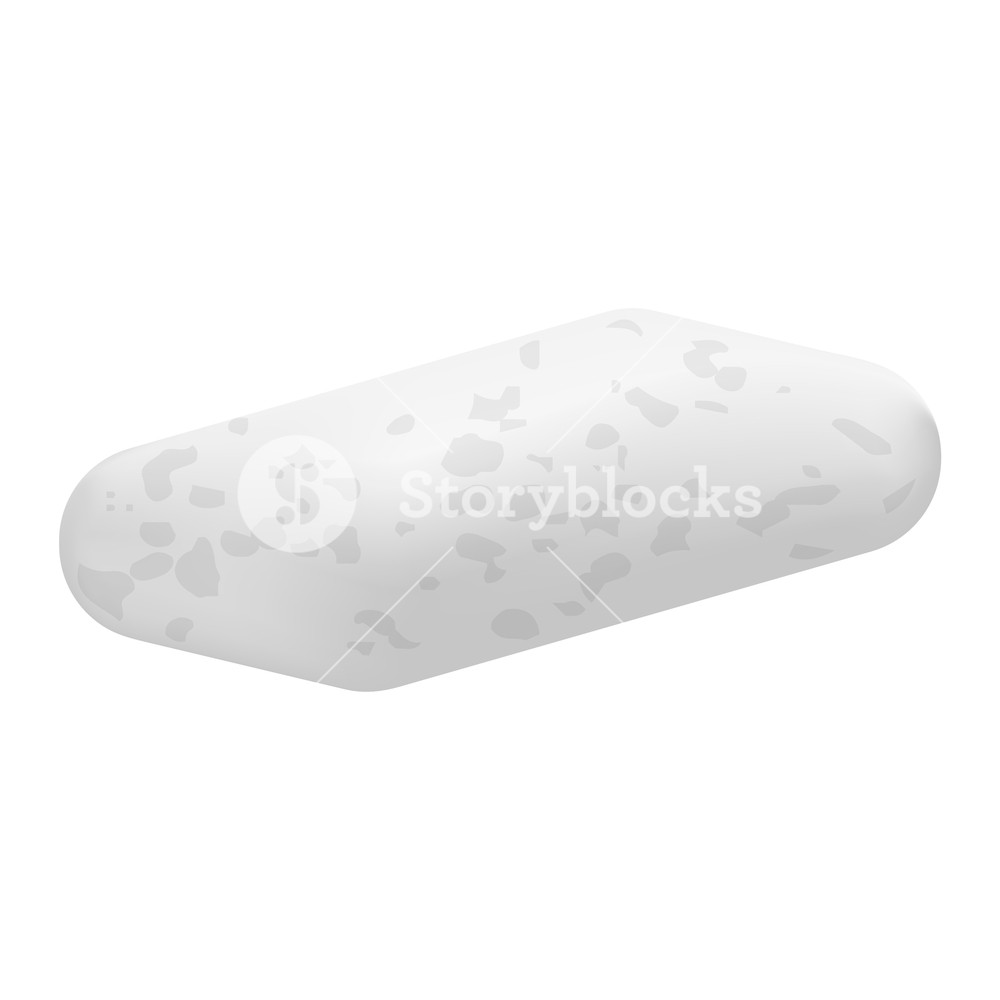 1000x1000 Freshness Chewing Gum Mockup Realistic Illustration Of Freshness