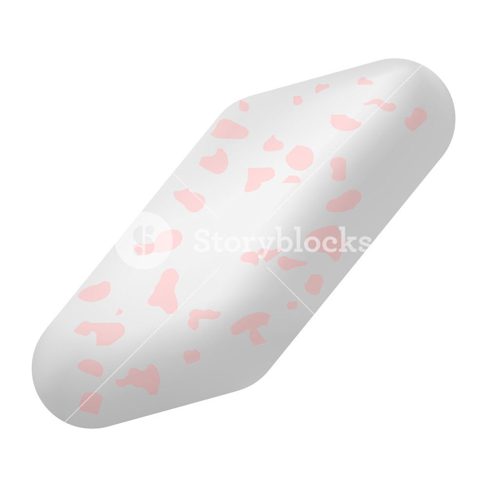 1000x1000 Candy Chewing Gum Mockup Realistic Illustration Of Candy Chewing